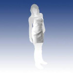 10 Tabliers blancs 100% Polyester