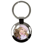 Porte-clé rond sublimable