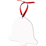 Ornement Cloche à Suspendre 2 faces