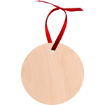 Ornement Rond en bois à Suspendre 