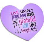 Magnet forme coeur sublimable