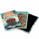 100 Magnets Métal Rectangulaires 5,4 x 7,8 cm