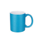 Mug pailleté Bleu à personnaliser