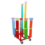 Porte-rouleaux vinyles 12 bobines