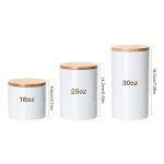 Pot en verre sublimable 3 tailles