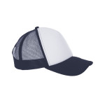 Casquette bubble - blanc / french marine