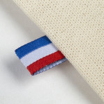 Etiquette drapeau tricolore