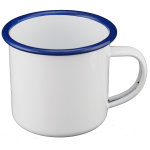  Mug en Acier Emaillé Vintage 10 oz