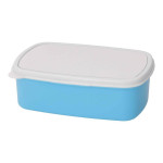 boîte à repas hermétique à personnaliser bleue