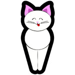 Porte-clés Chat Sublimation 