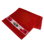 Serviette sublimable rouge