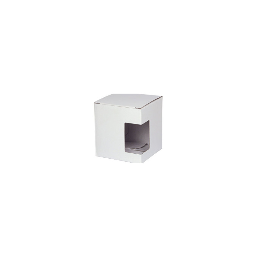 Boîte cadeau mugs avec fenêtre