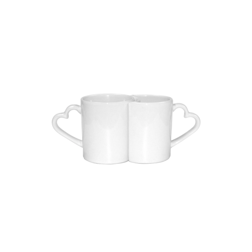 Mugs Duo Poignées Coeur