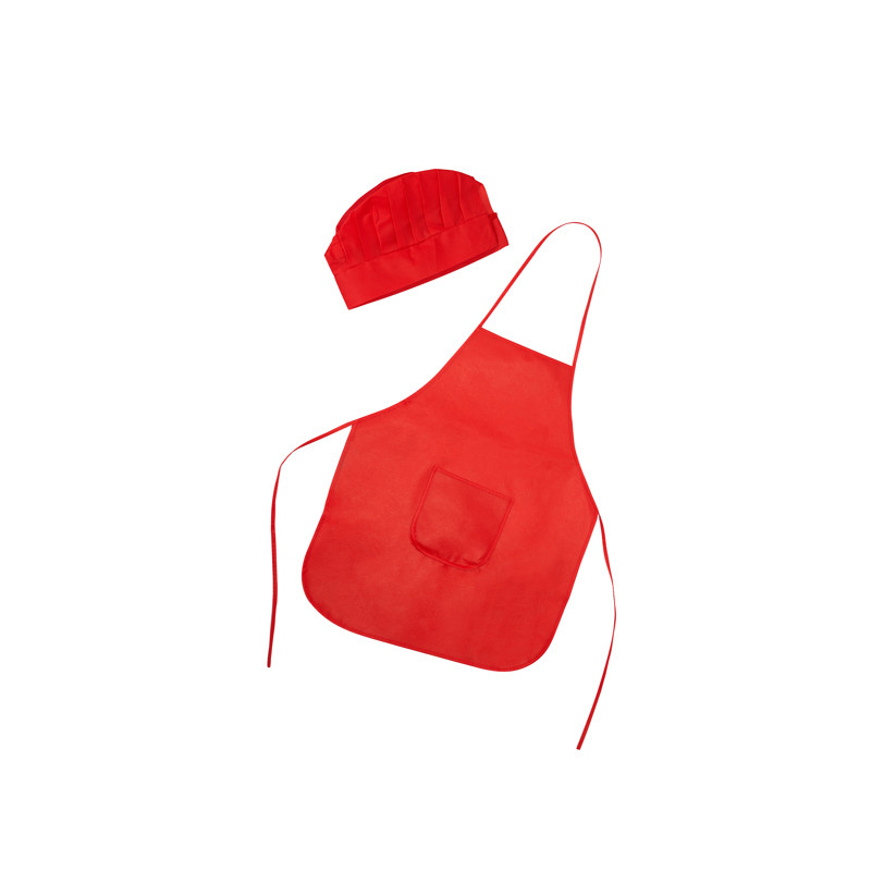 TABLIER ET BONNET POUR ENFANT JAMIE