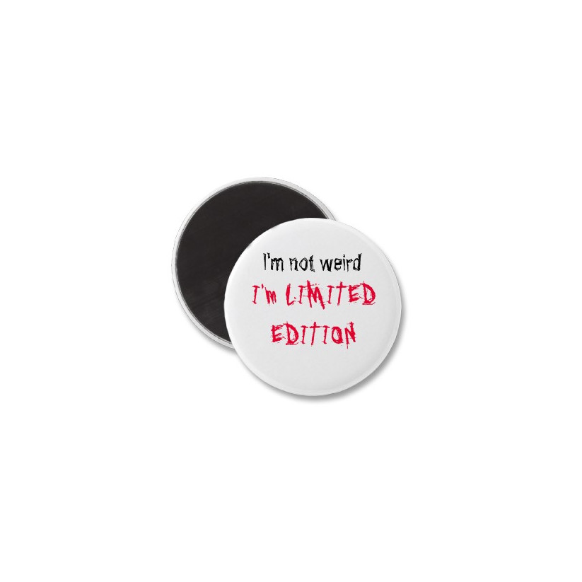 100 badges magnétiques 37mm