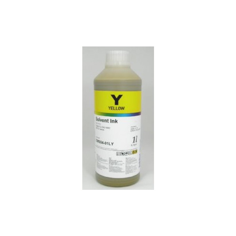 Encre à Solvant pour Mimaki SS21 et BS4 - Jaune 1L