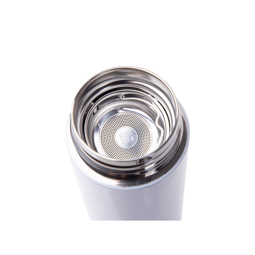 Thermos Blanc Infuseur intégré à sublimer