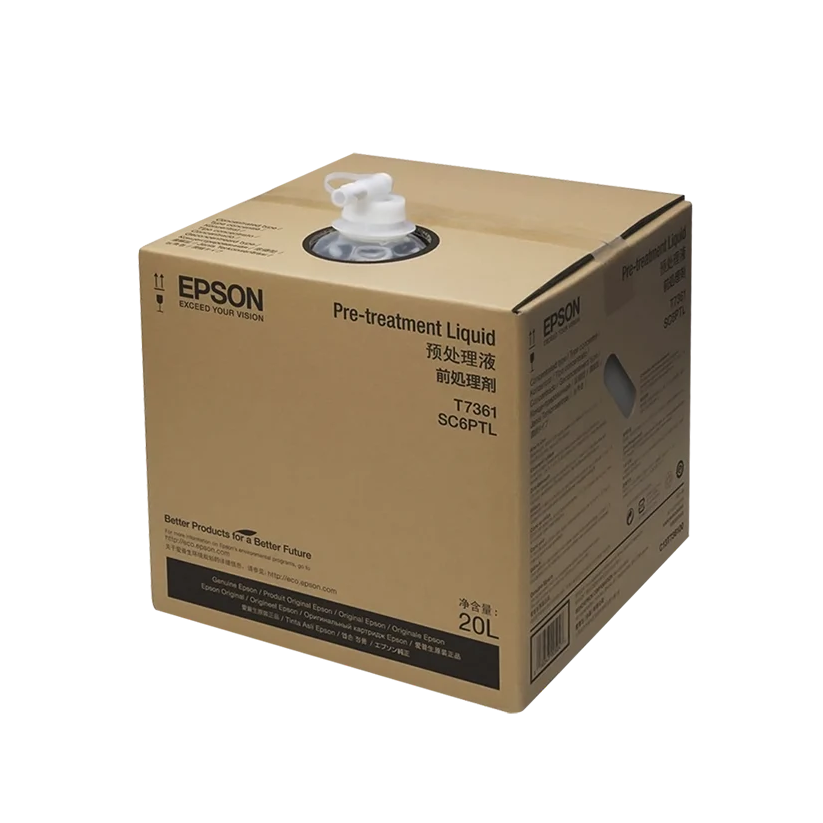 Liquide de prétraitement Epson - 20Litres - C13T43R100