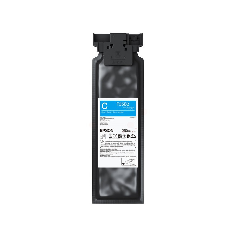 Encre UltraChrome DG2 pour Epson SC-F1000 - Cyan- C13T55B200