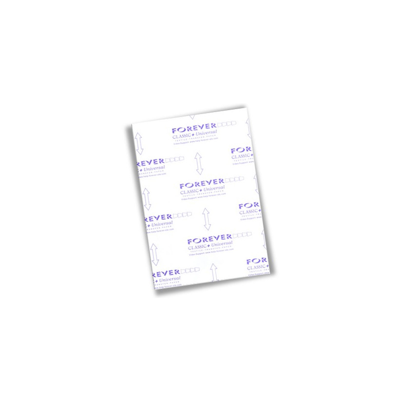 Transfert laser T.clair 100 feuilles A4