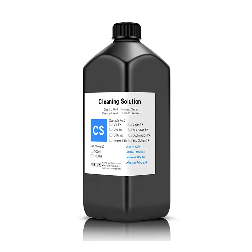 Solution de nettoyage DTF UV