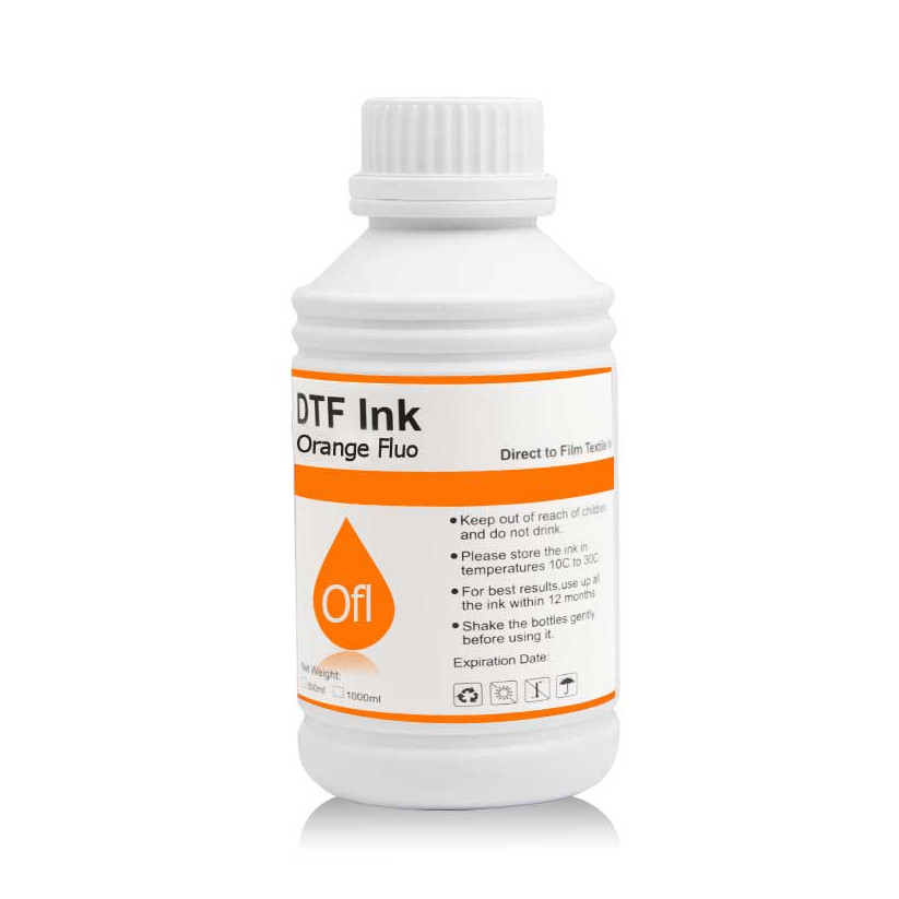 Encre DTF Orange Fluo