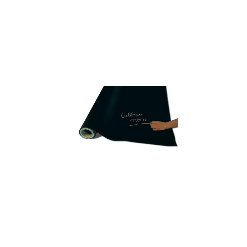 Vinyle noir ardoise pour écriture à la craie