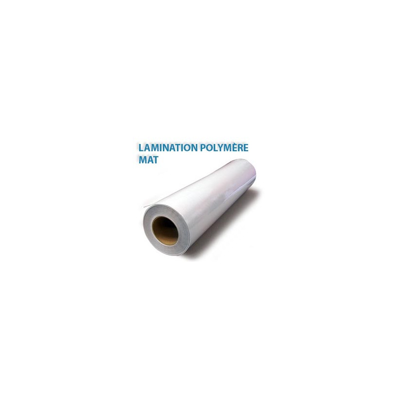 Film lamination Polymère Mat