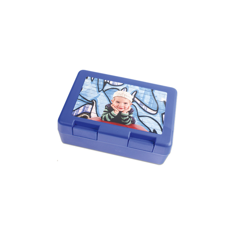 Boîte à goûter sublimable bleu