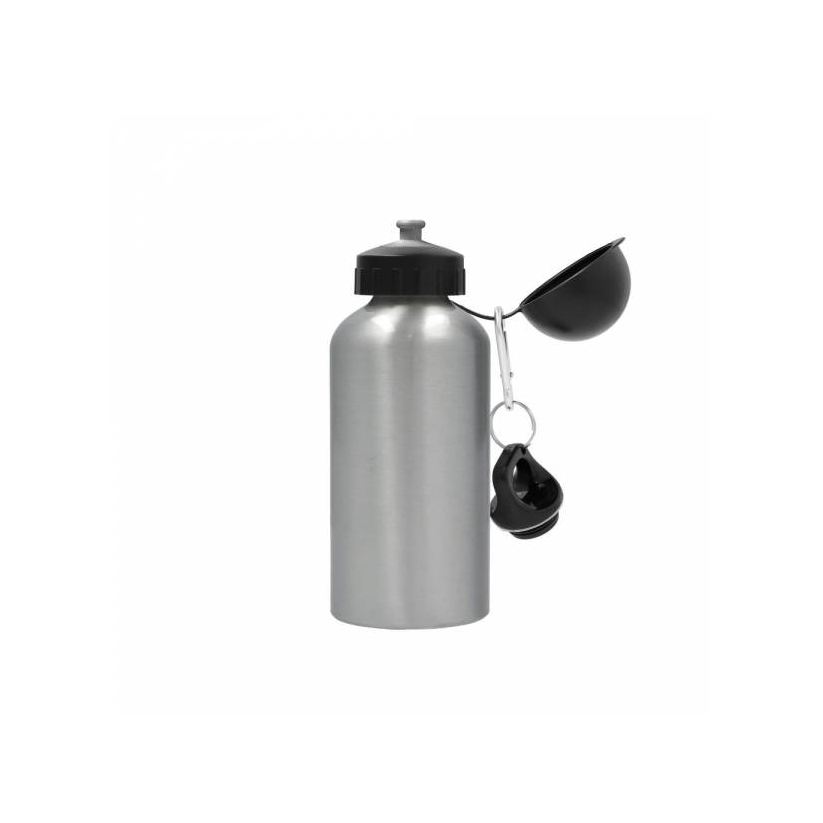 Gourde aluminium grise 500ml
