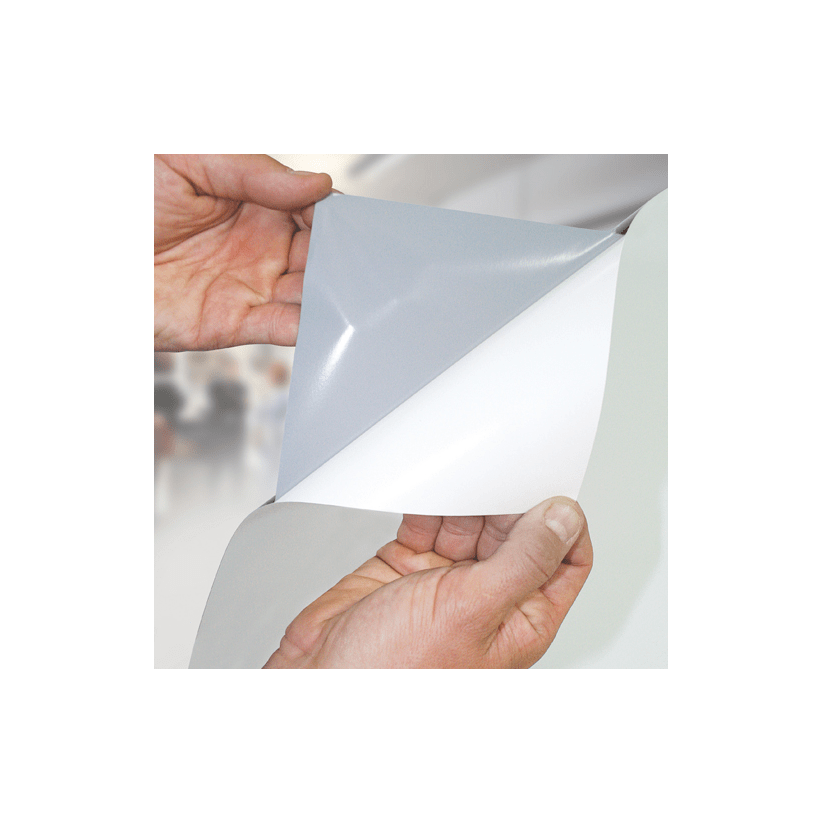 Vinyle adhésif Polymère Blanc brillant Impression Numérique