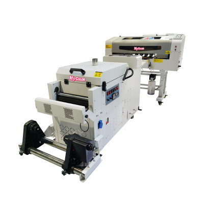 KIT DTF MyColor Imprimante A3 2 têtes Epson F1080  avec Poudreuse et Séchage 30cm