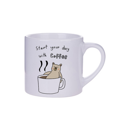 12 Mug Blanc 6 oz - 150 ml - MUGGY