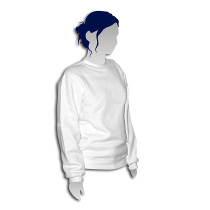 5 Sweats en Polyester blanc B&C