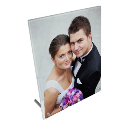 Lumenglass - Cadre Photo en verre - Portrait 20,3 x 25,4 cm