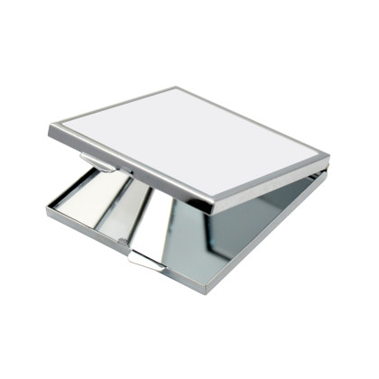 1 Miroir de Poche carré en Métal - MIROC