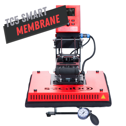 Presse à Chaud Electromagnétique modulaire Secabo TC5 SMART MEMBRANE 38  x  38 cm avec Bluetooth