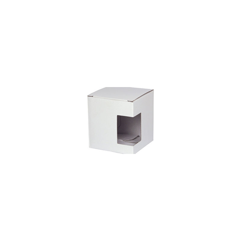 Boîte cadeau mugs avec fenêtre