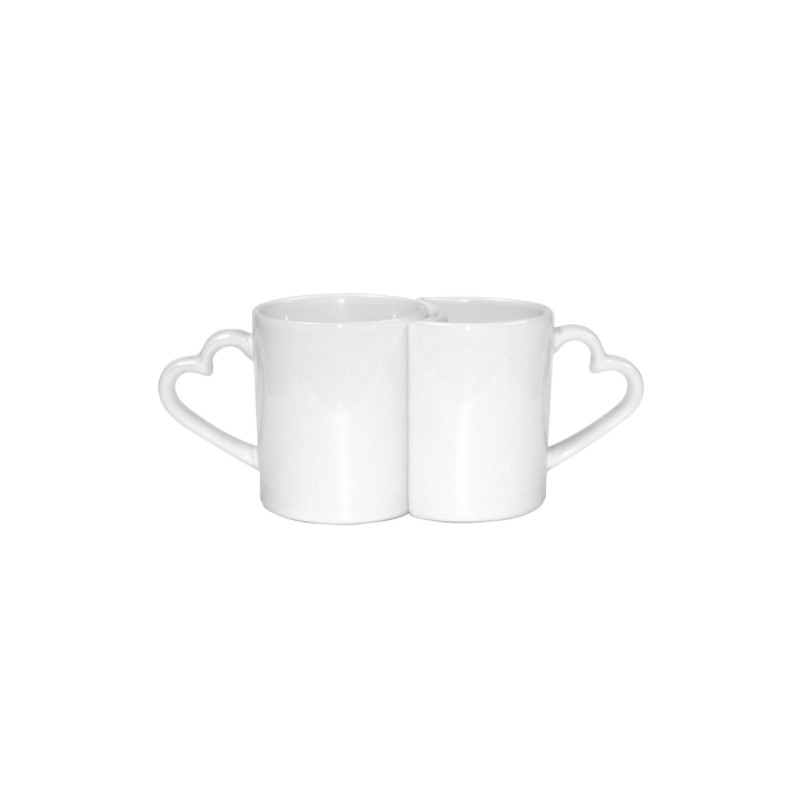 Mugs Duo Poignées Coeur
