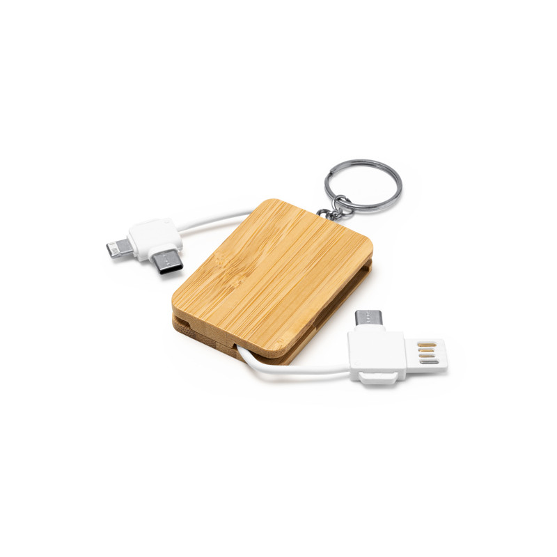 PORTE-CLE AVEC CABLE DE CHARGE GASLY