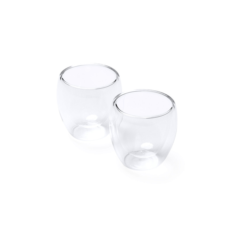SERVICE DE 2 VERRES CAPSUL