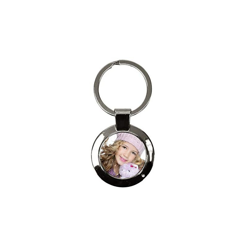 Porte-clé rond sublimable