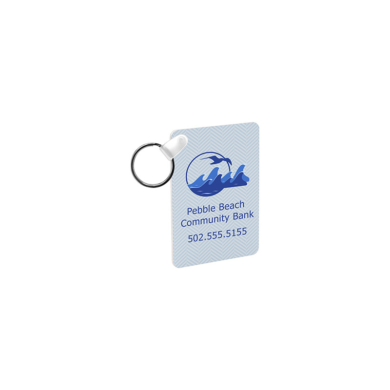 Porte-clés rectangulaires sublimables