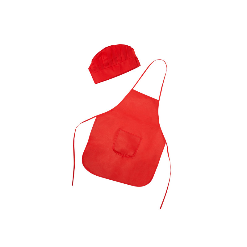 TABLIER ET BONNET POUR ENFANT JAMIE