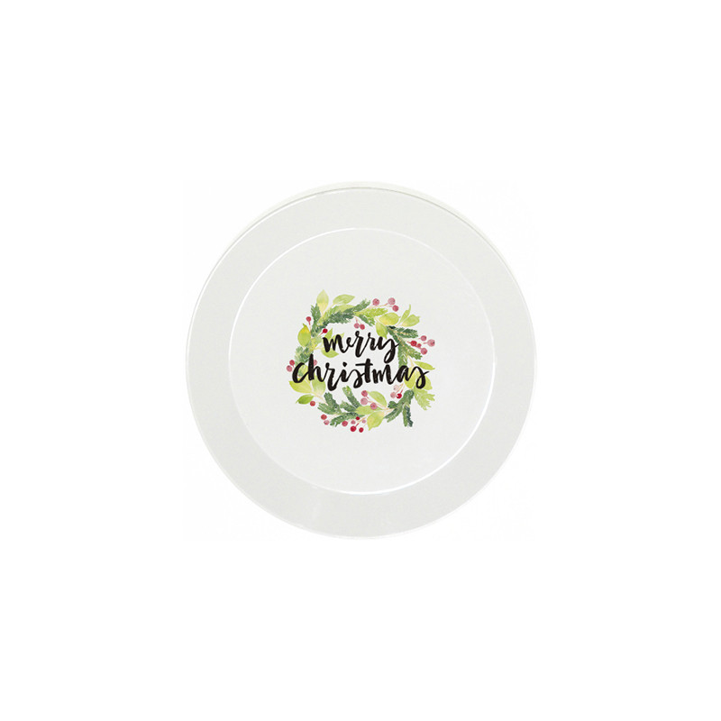 Assiette enfant en polymère sublimable