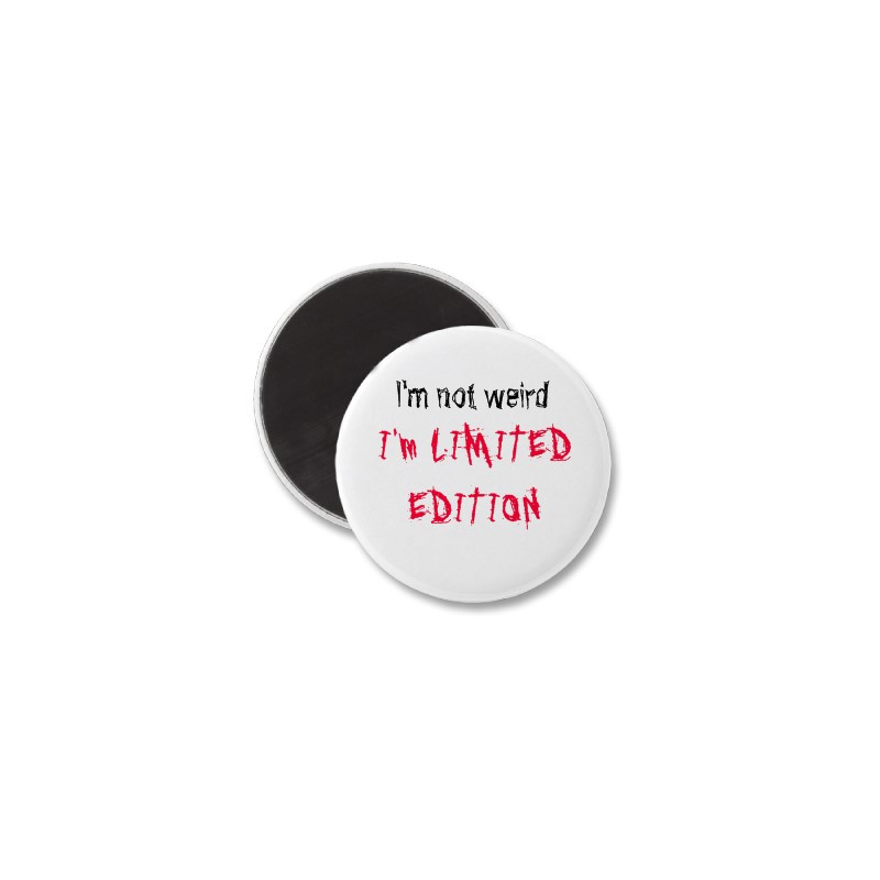 100 badges  Magnétiques vierges 75mm