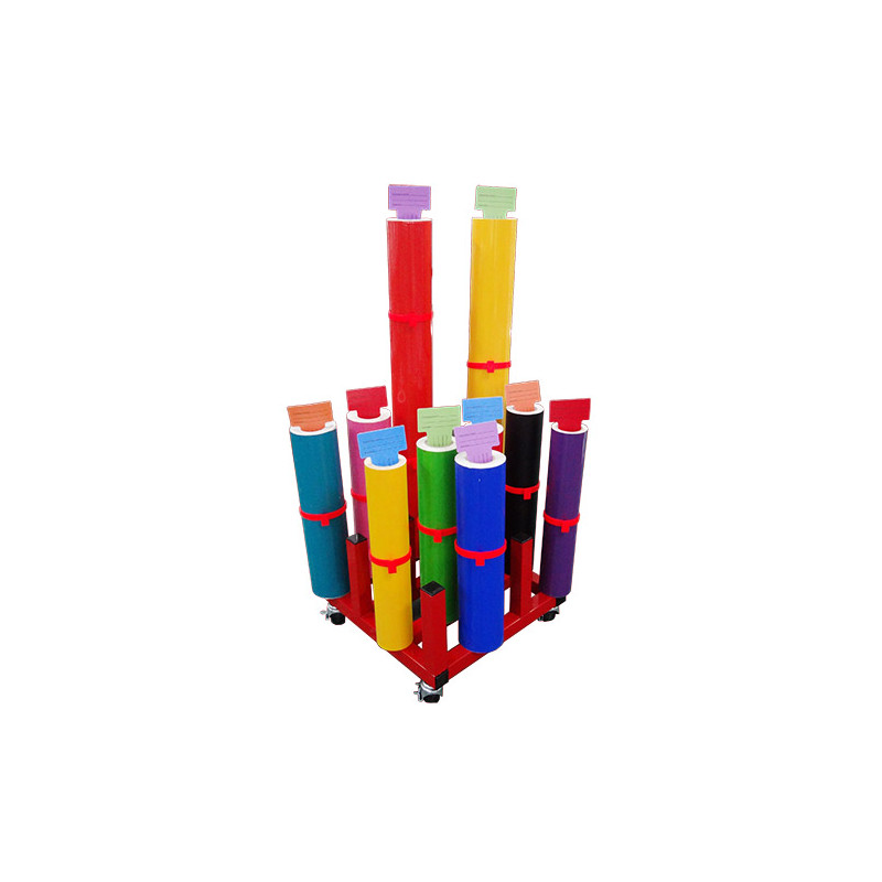 Porte-rouleaux vinyles 16 bobines