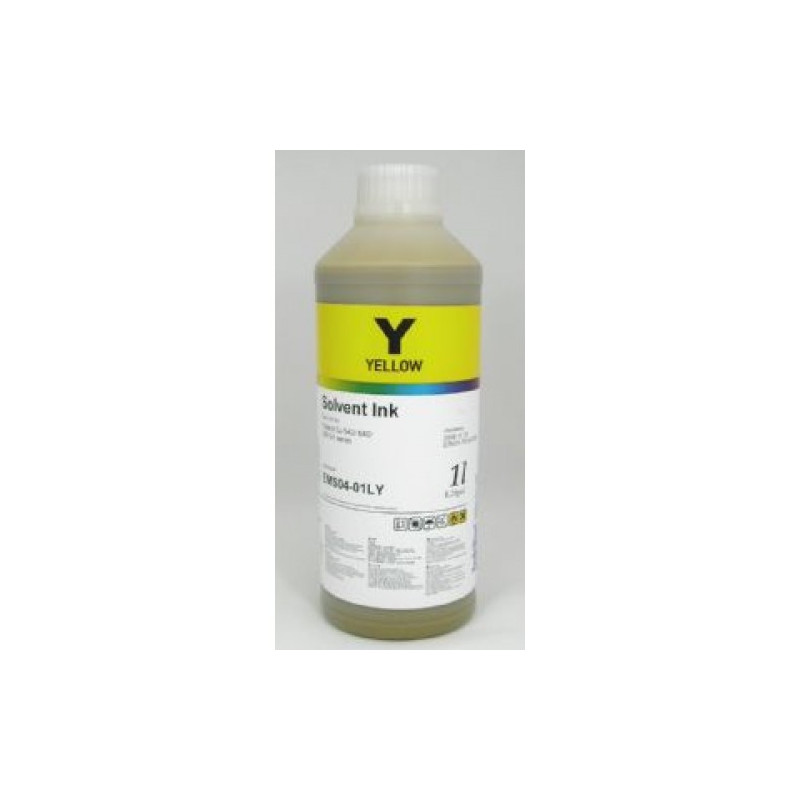 Encre à Solvant pour Mimaki SS21 et BS4 - Jaune 1L