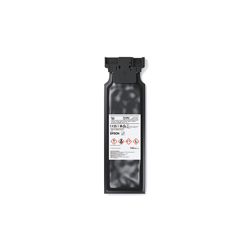 Encre UltraChrome UV pour imprimante SC-V1000 - poche de 140mL - Vernis - C13T53RV20