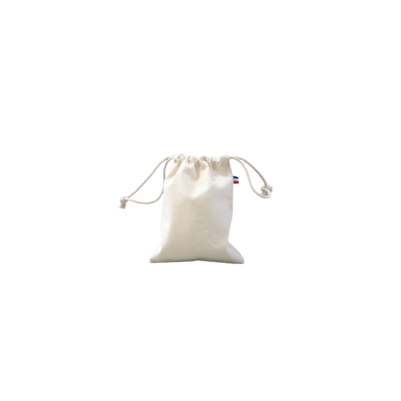 Pochon Deauville en Coton Bio - 10 x 14 cm